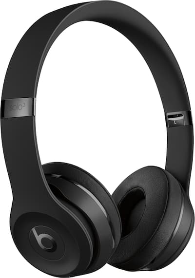 Beats Solo³ Wireless On Ear Headphones Matte Black MX432LL/A Beats Solo³ Wireless On Ear Headphones Matte Black MX432LL/A