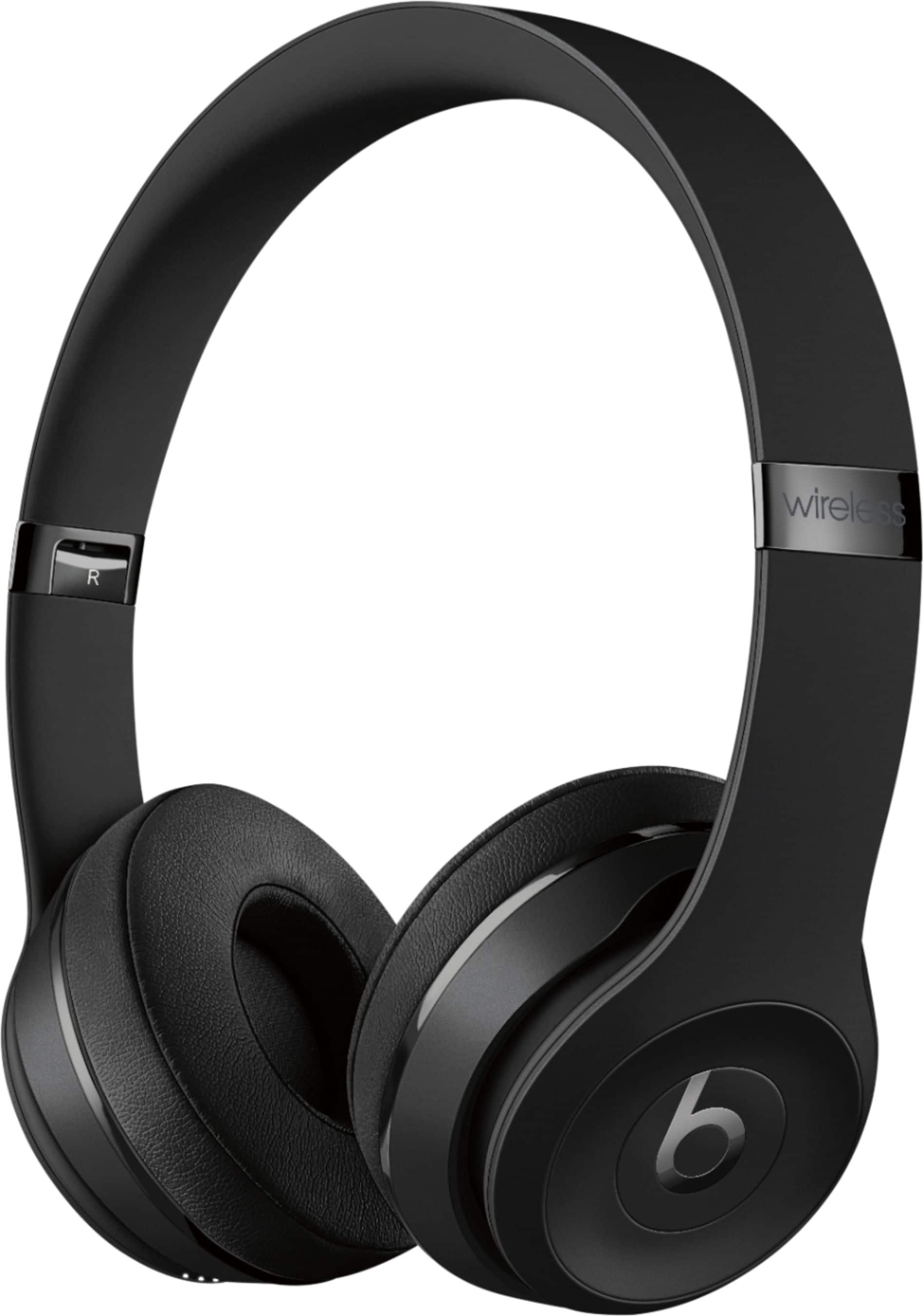 Alt View 11. Beats - Solo³ Wireless On-Ear Headphones - Matte Black.