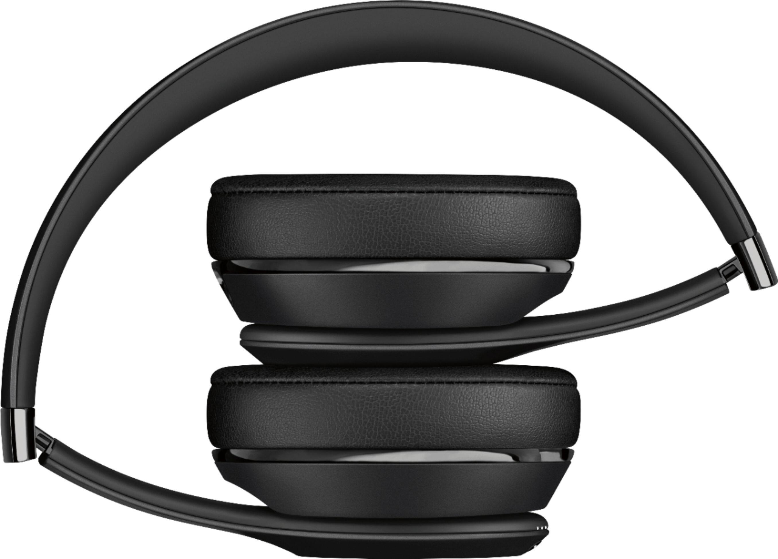 Alt View 12. Beats - Solo³ Wireless On-Ear Headphones - Matte Black.