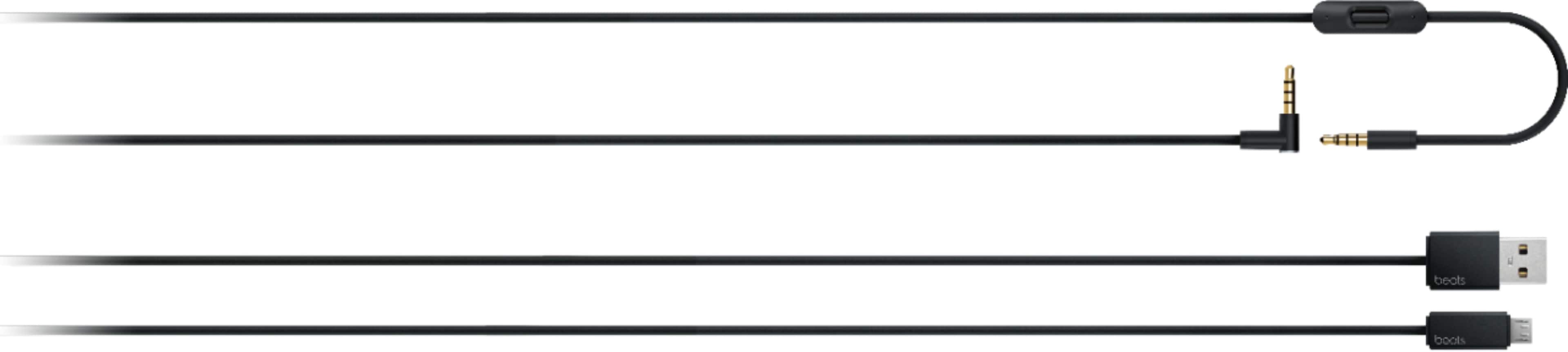 Alt View 16. Beats - Solo³ Wireless On-Ear Headphones - Matte Black.