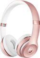 Alt View Zoom 11. Beats by Dr. Dre - Solo³ Wireless On-Ear Headphones - Rose Gold.