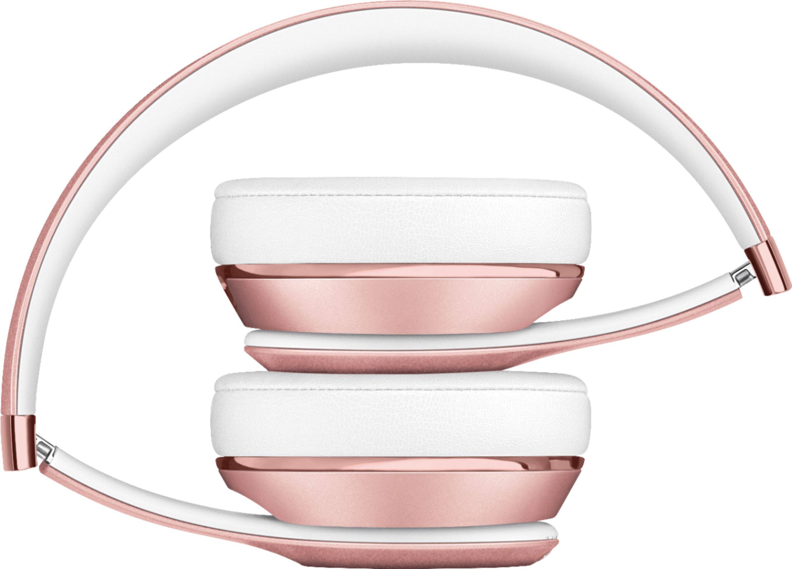 Alt View 12. Beats - Solo³ Wireless On-Ear Headphones - Rose Gold.