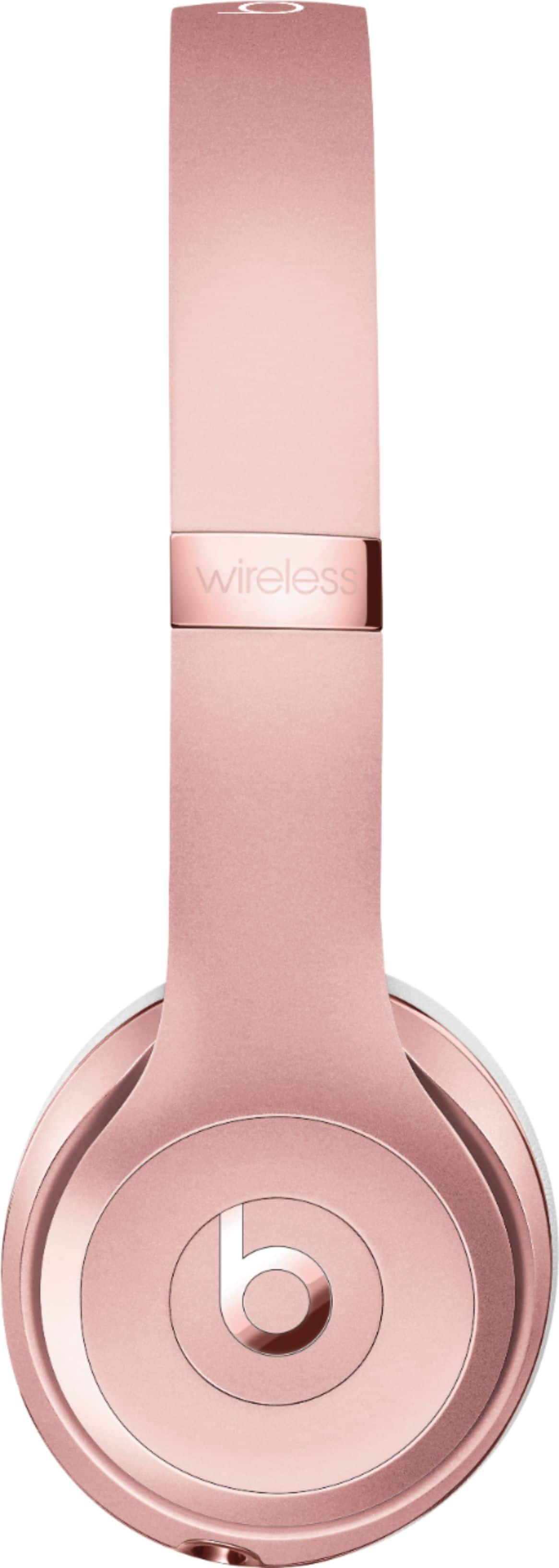 Alt View 14. Beats - Solo³ Wireless On-Ear Headphones - Rose Gold.