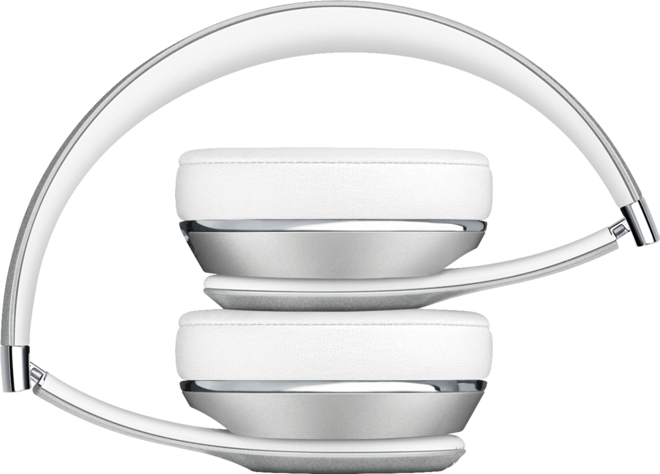Alt View 12. Beats - Solo³ The Beats Icon Collection Wireless On-Ear Headphones - Satin Silver.