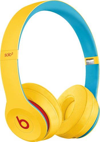 Beats by Dr. Dre - Solo³ Beats Club Collection Wireless On-Ear Headphones - Club Yellow
