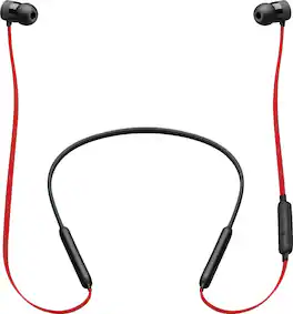 Beats - Refurbished Excellent - BeatsX Wireless In-Ear Headphones - Defiant Black-Red