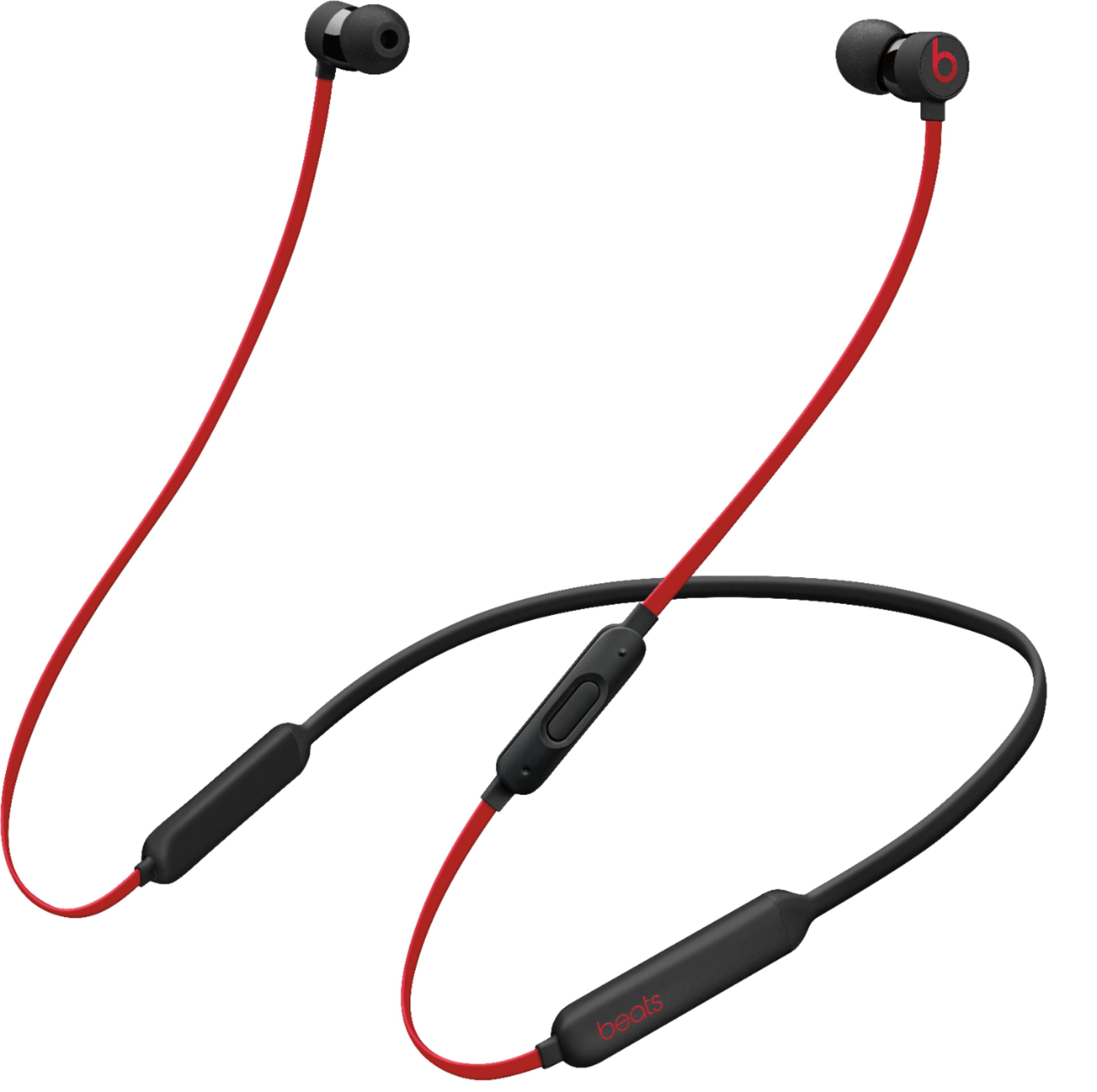 Alt View 11. Beats - BeatsX Wireless In-Ear Headphones - Defiant Black-Red.