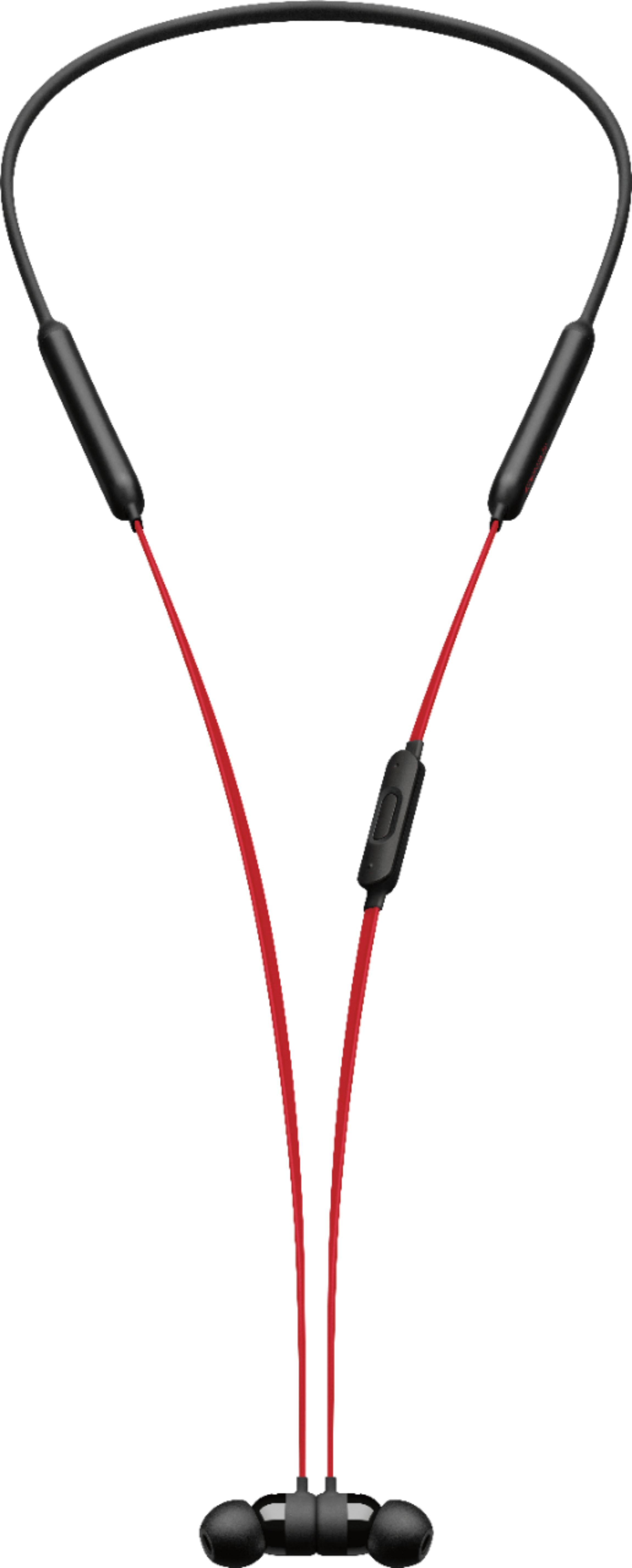 Alt View 13. Beats - BeatsX Wireless In-Ear Headphones - Defiant Black-Red.