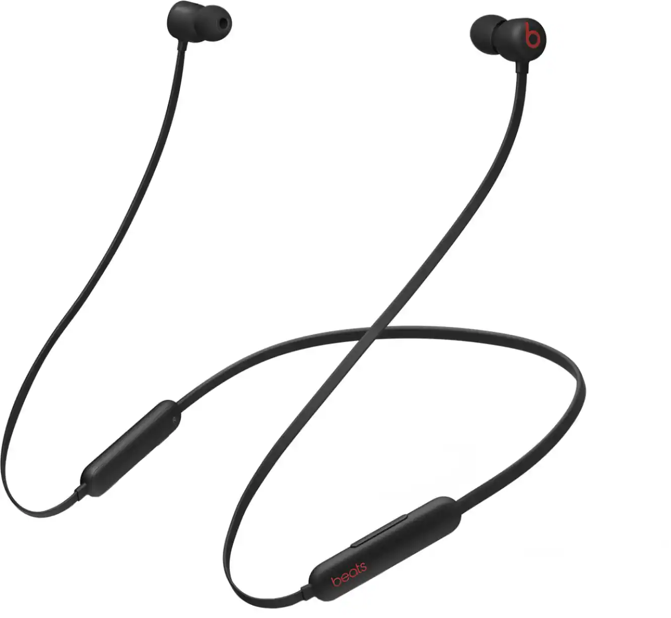 Front. Beats - Beats Flex Wireless Earphones - Black.