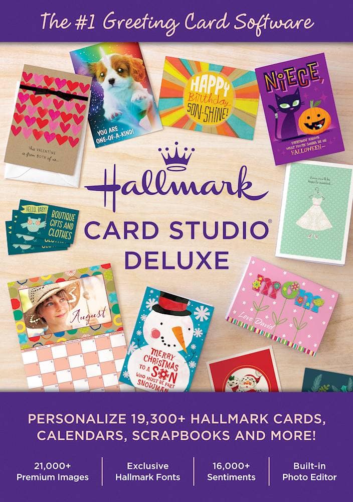 Front. Hallmark - Card Studio Deluxe.