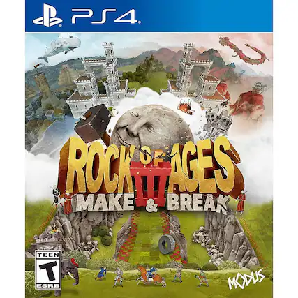 Front. Modus Games - Rock of Ages 3: Make & Break. - T (Teen 13+)