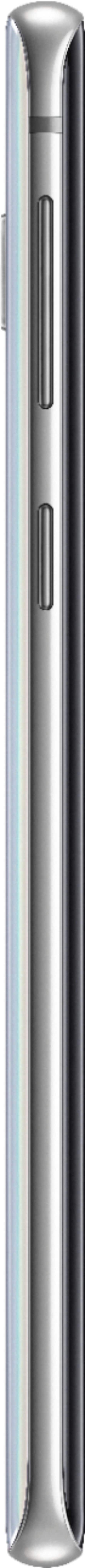 Alt View 2. Samsung - Geek Squad Certified Refurbished Galaxy S10 with 512GB Memory Cell Phone (Unlocked) Prism - White.