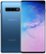Alt View Zoom 11. Samsung - Geek Squad Certified Refurbished Galaxy S10+ with 128GB Memory Cell Phone (Unlocked) - Prism Blue.