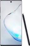 Front Zoom. Samsung - Geek Squad Certified Refurbished Galaxy Note10 with 256GB Memory Cell Phone (Unlocked) - Aura Black.