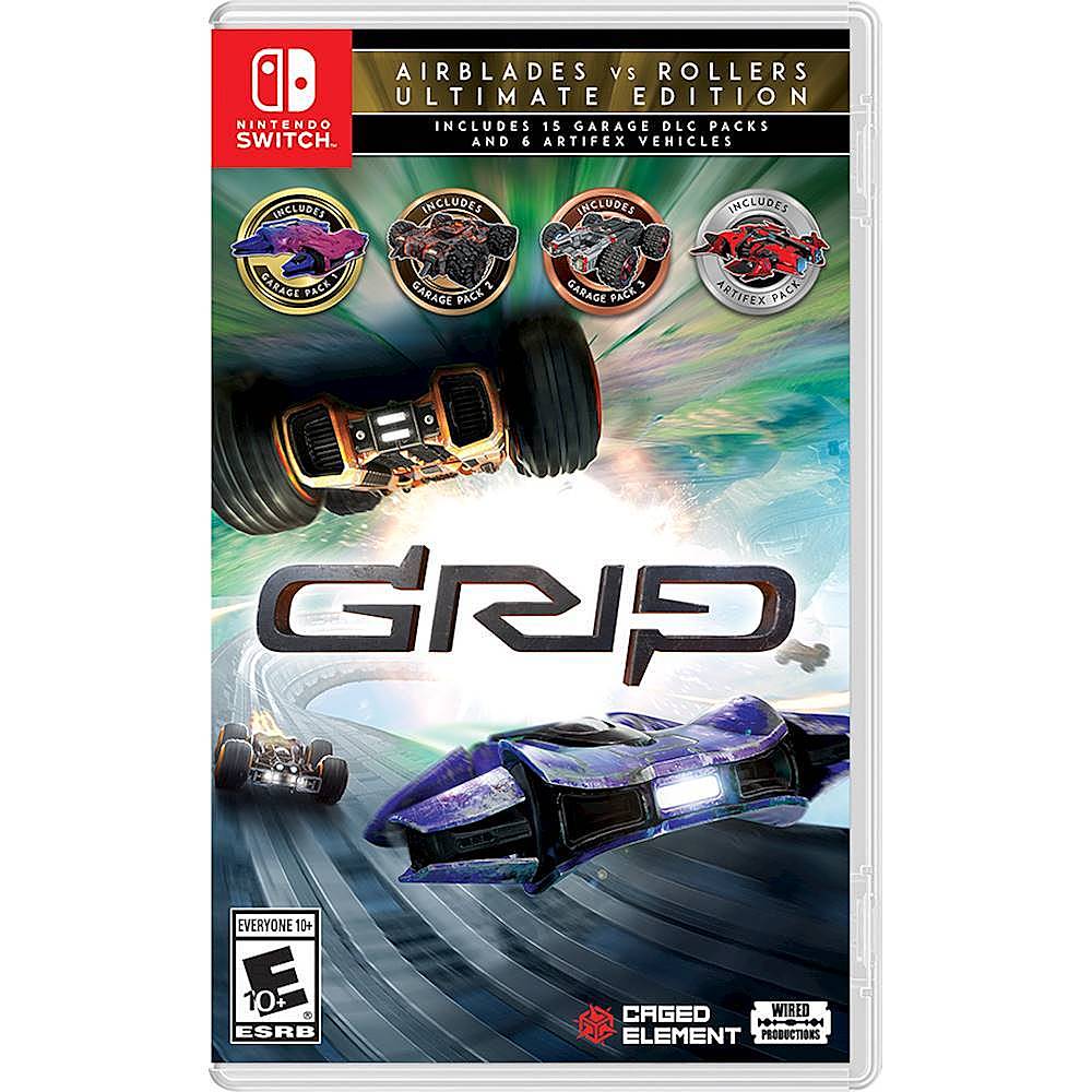 Zoom in on Front Zoom. GRIP: Combat Racing - AirBlades vs. Rollers Ultimate Edition - Nintendo Switch.