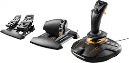 Thrustmaster - T.16000M FCS Flight Pack - Black