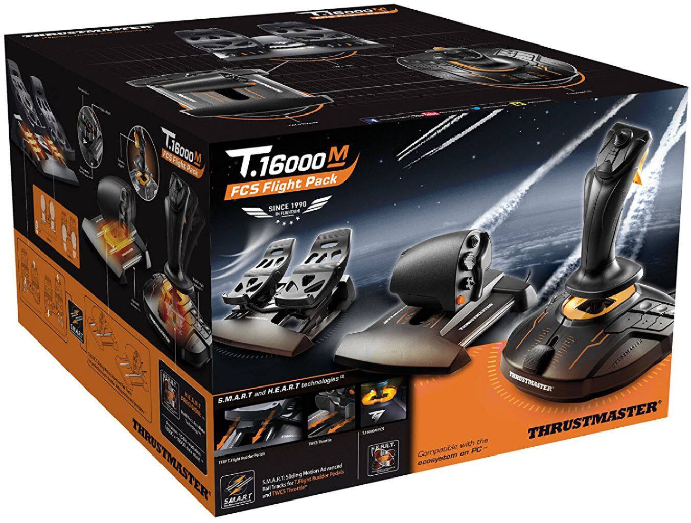 Alt View 24. Thrustmaster - T.16000M FCS Flight Pack - Black.