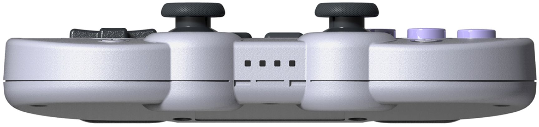 Left View: 8BitDo - SN30 Pro Wireless Controller for PC, Mac, Android, and Nintendo Switch - Gray