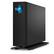 Front. LaCie - d2 Professional 4TB External Thunderbolt 3 USB-C Hard Drive with Rescue Data Recovery Services - Black.