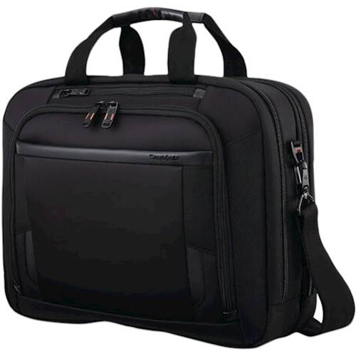 Leather Double Compartment Briefcase