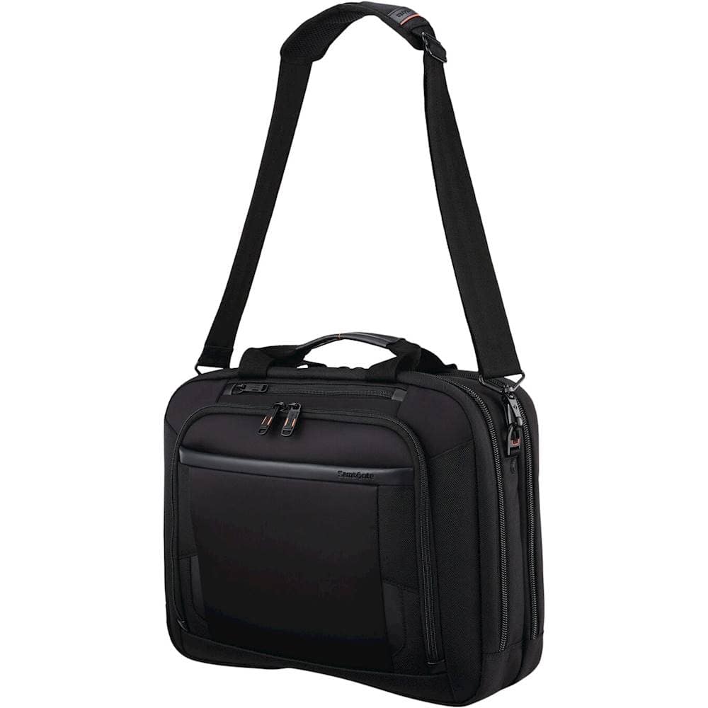 Alt View 11. Samsonite - Pro Double Compartment Briefcase for 15.6" Laptop - Black.