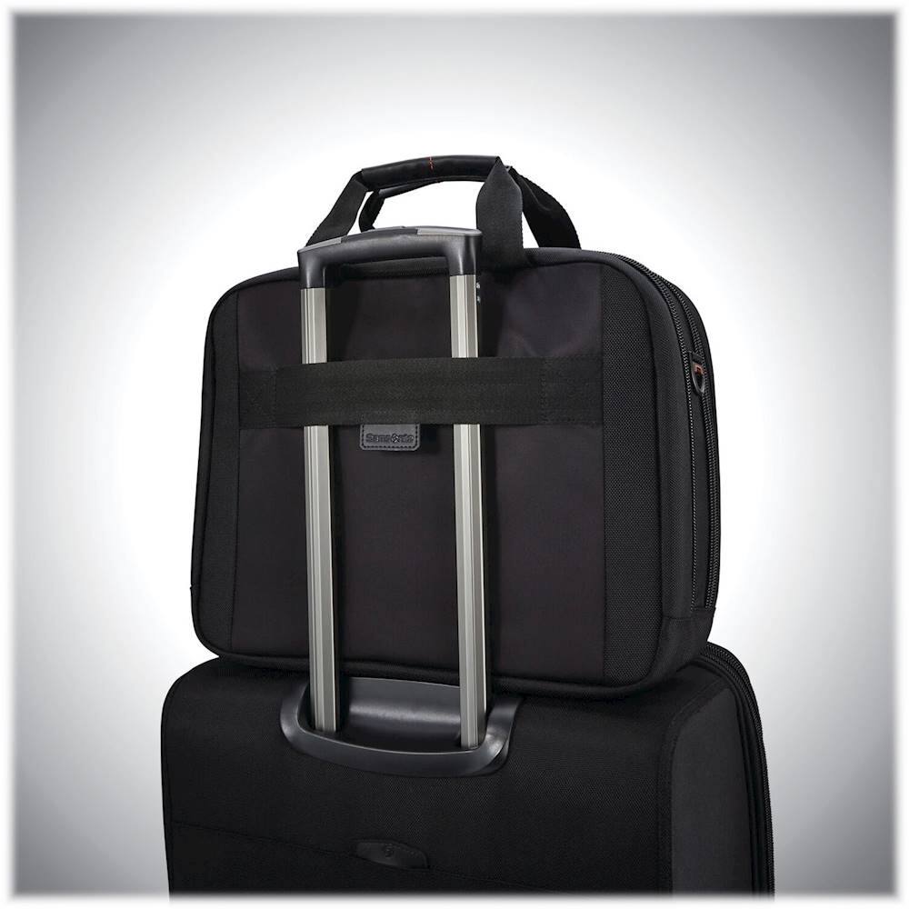 Alt View 19. Samsonite - Pro Double Compartment Briefcase for 15.6" Laptop - Black.