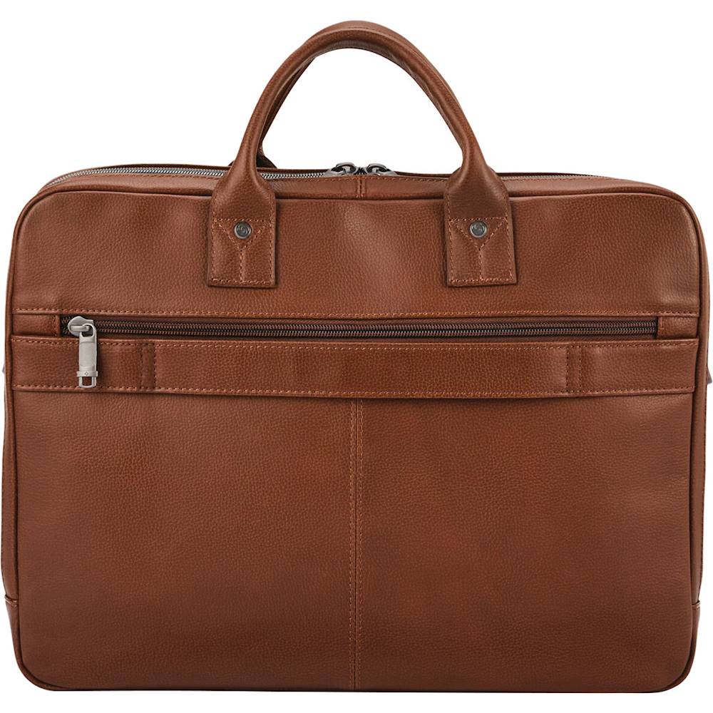 Back View: Samsonite - Classic Briefcase for 15.6" Laptop - Cognac