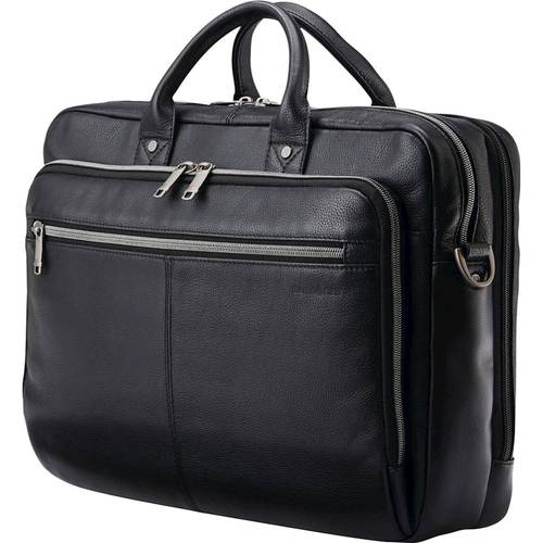 Samsonite - Classic Briefcase for 15.6 Laptop - Black was $189.99 now $113.99 (40.0% off)