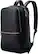 Front. Samsonite - Classic Leather Slim Backpack for 14.1" Laptop - Black.