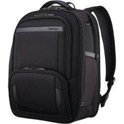 Samsonite - Pro Slim Backpack for 15.6" Laptop - Black - Front_Zoom