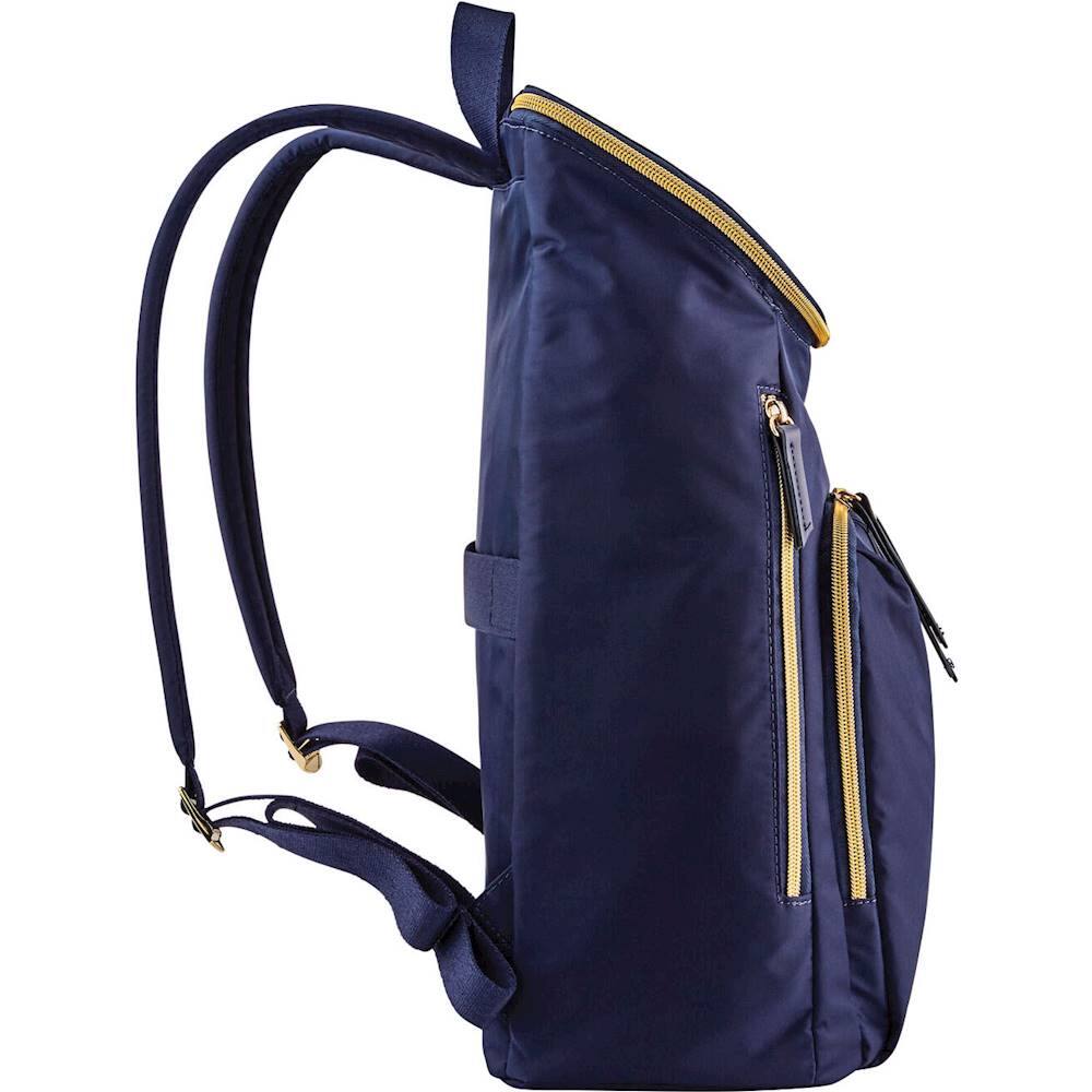 Alt View 11. Samsonite - Mobile Solution Deluxe Backpack for 15.6" Laptop - Navy Blue.