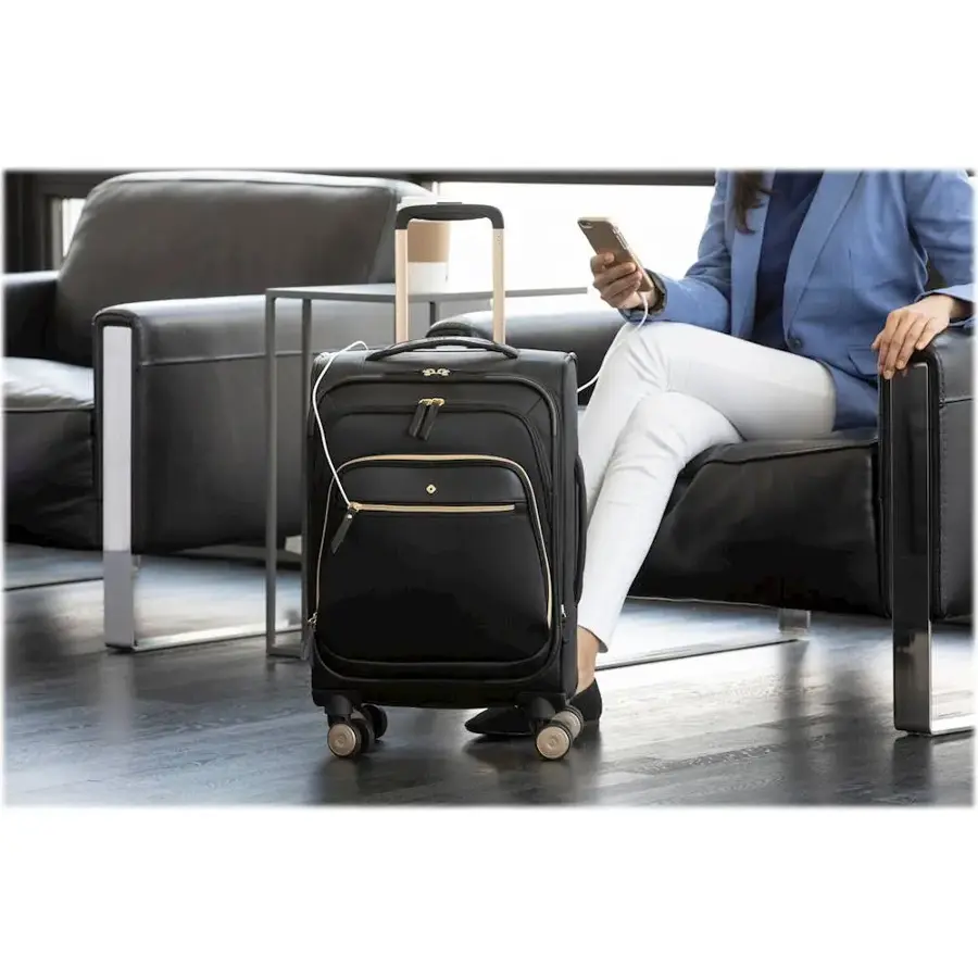 Alt View 20. Samsonite - Mobile Solution 22" Expandable Spinner - Black.