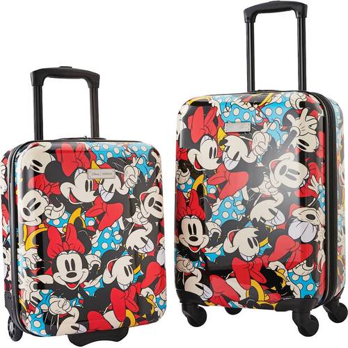 American Tourister - Disney Wheeled Underseater and Spinner Suitcase Set (2-Piece) - Black was $179.99 now $129.99 (28.0% off)