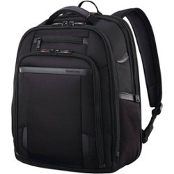 Samsonite - Pro Standard Backpack for 15.6" Laptop - Black - Front_Zoom