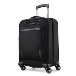 Samsonite - Pro 24" Vertical Spinner Mobile Office Bag - Black - Front_Zoom