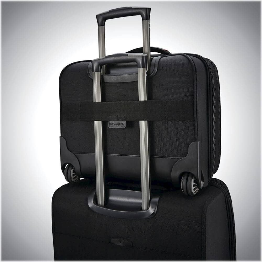 Alt View 13. Samsonite - Pro Upright Mobile Office 18" Spinner Suitcase - Black.