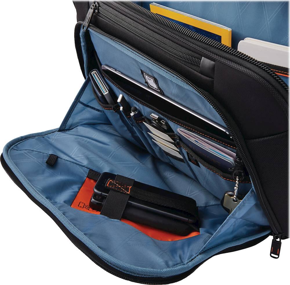 Alt View 17. Samsonite - Pro Upright Mobile Office 18" Spinner Suitcase - Black.