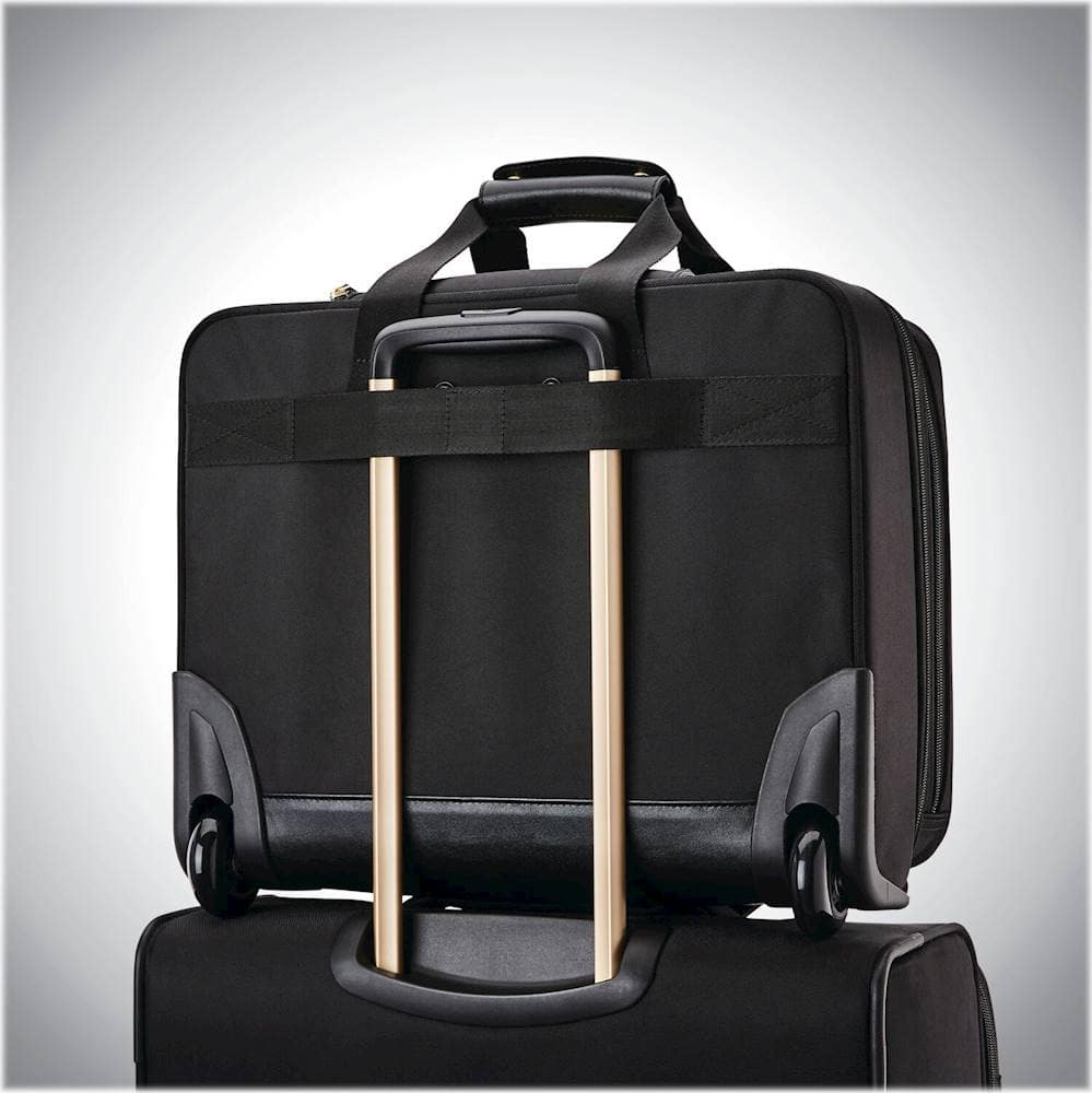 Alt View 14. Samsonite - Mobile Solution 18" Upright Wheeled Mobile Office - Black.