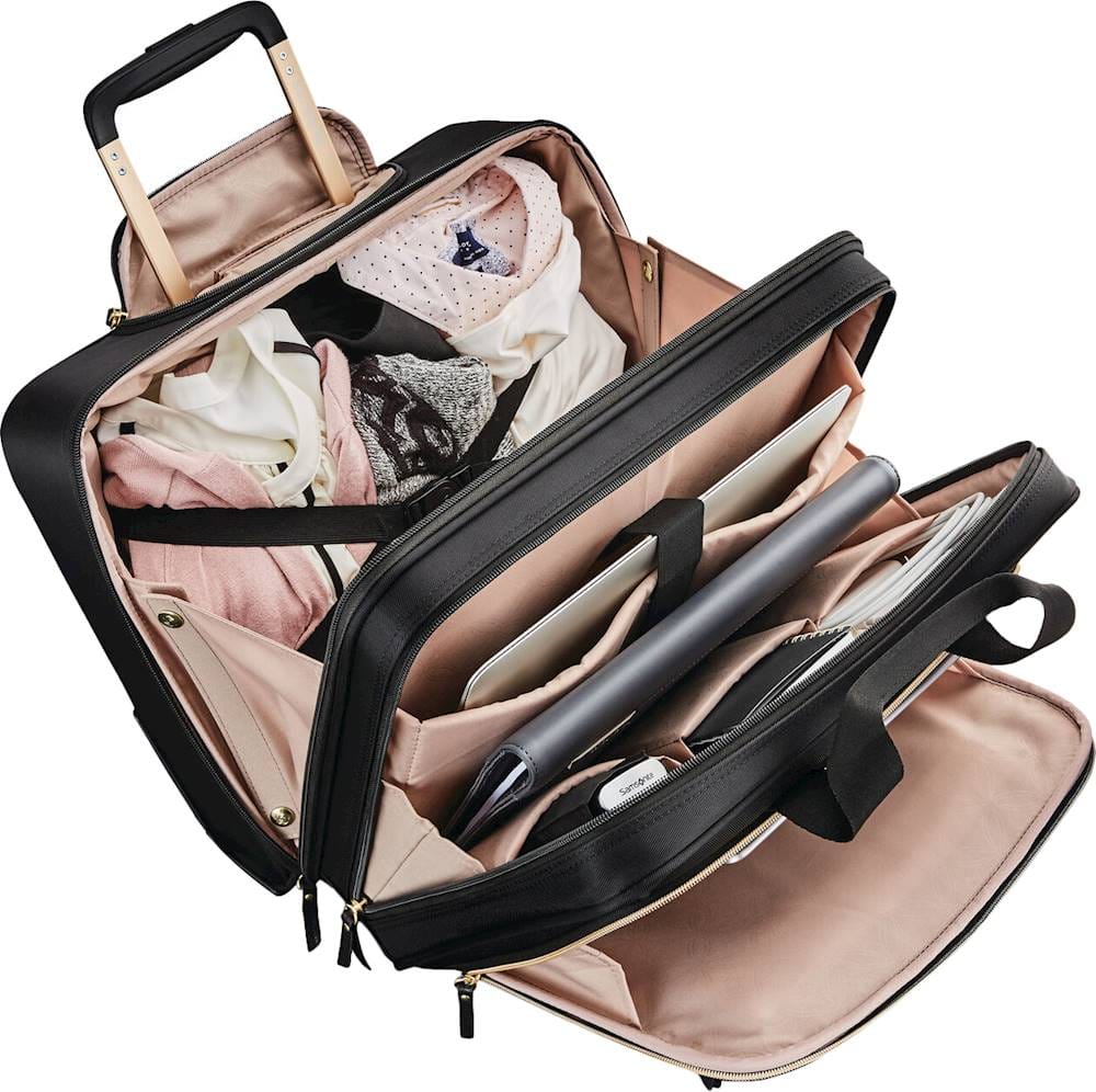 Alt View 17. Samsonite - Mobile Solution 18" Upright Wheeled Mobile Office - Black.