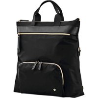 Samsonite - Mobile Solution Convertible Backpack for 15.6" Laptop - Black - Front_Zoom