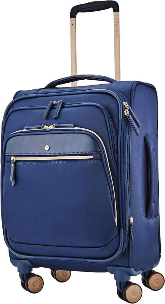 Samsonite - Mobile Solution 22" Expandable Spinner - Navy Blue - Left_Zoom