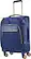Left. Samsonite - Mobile Solution 22" Expandable Spinner - Navy Blue.