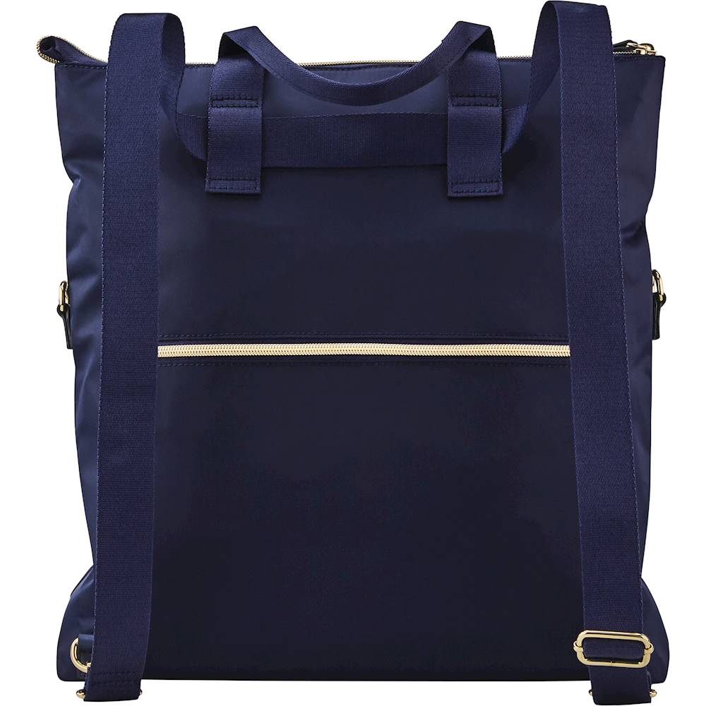 Back View: Samsonite - Mobile Solution Convertible Backpack for 15.6" Laptop - Navy Blue