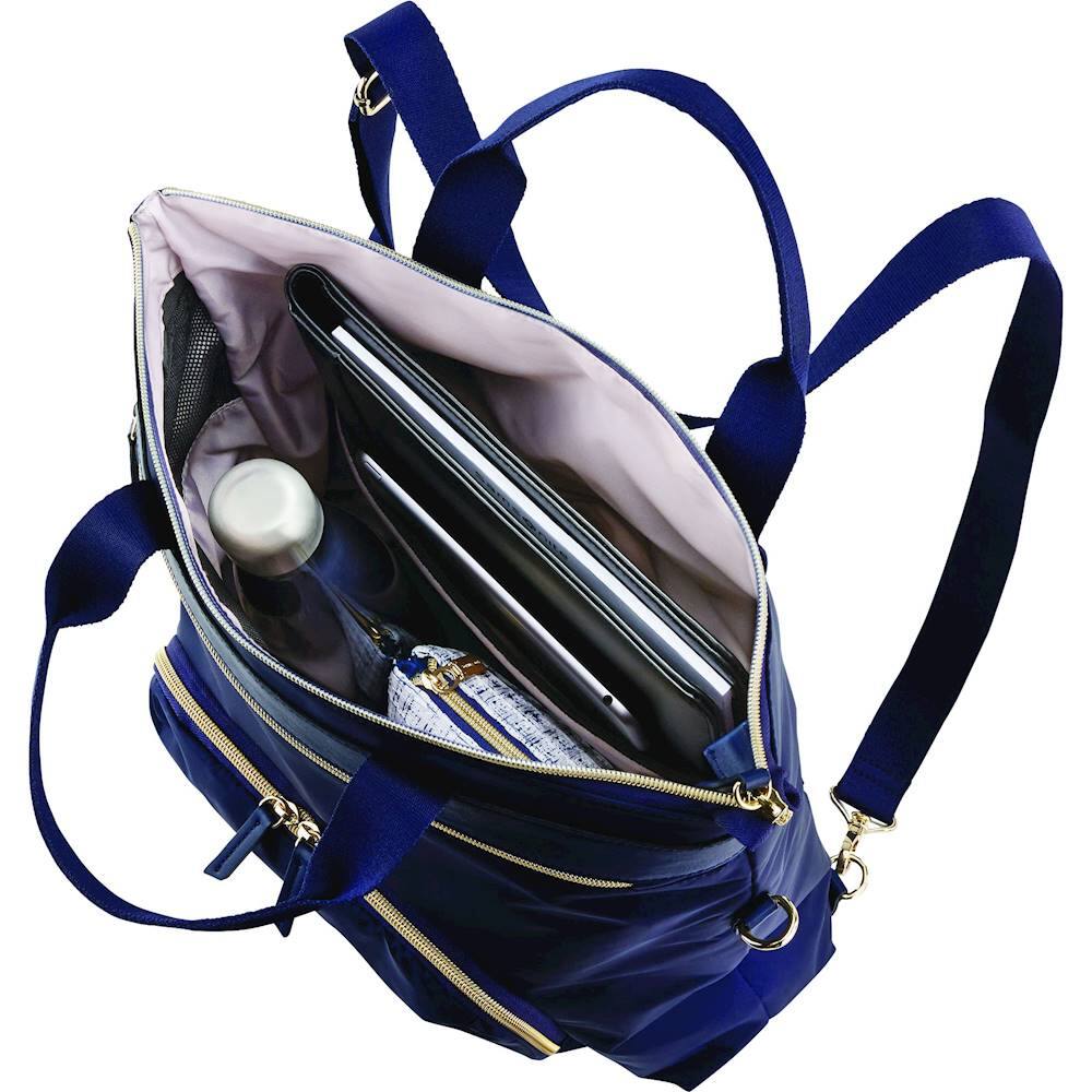 Alt View 13. Samsonite - Mobile Solution Convertible Backpack for 15.6" Laptop - Navy Blue.