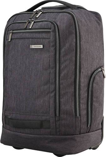 Samsonite - Modern Utility Convertible Wheeled Backpack for 15.6" Laptop - Charcoal Heather/Charcoal
