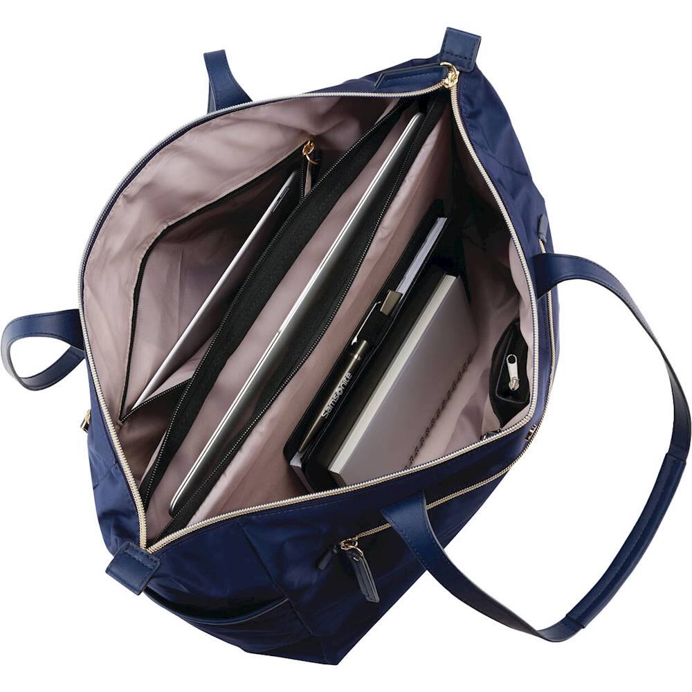 Alt View 1. Samsonite - Mobile Solution Deluxe Carryall for 15.6" Laptop - Navy Blue.