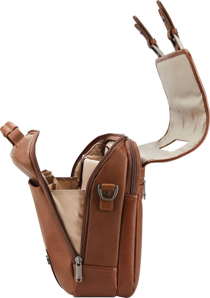 Alt View 11. Samsonite - Classic Briefcase for 15.6" Laptop - Cognac.