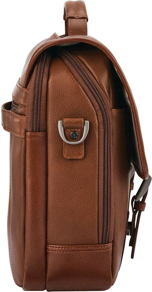 Alt View 12. Samsonite - Classic Briefcase for 15.6" Laptop - Cognac.