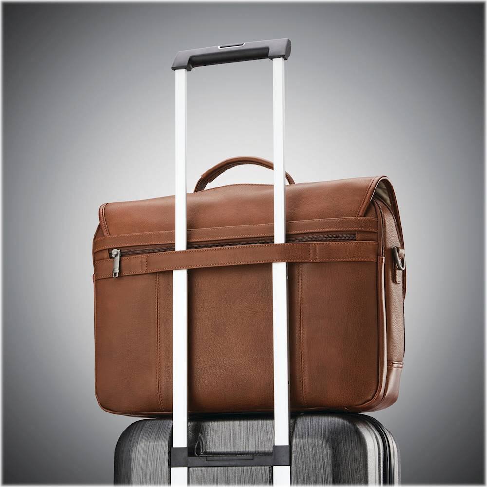 Alt View 13. Samsonite - Classic Briefcase for 15.6" Laptop - Cognac.