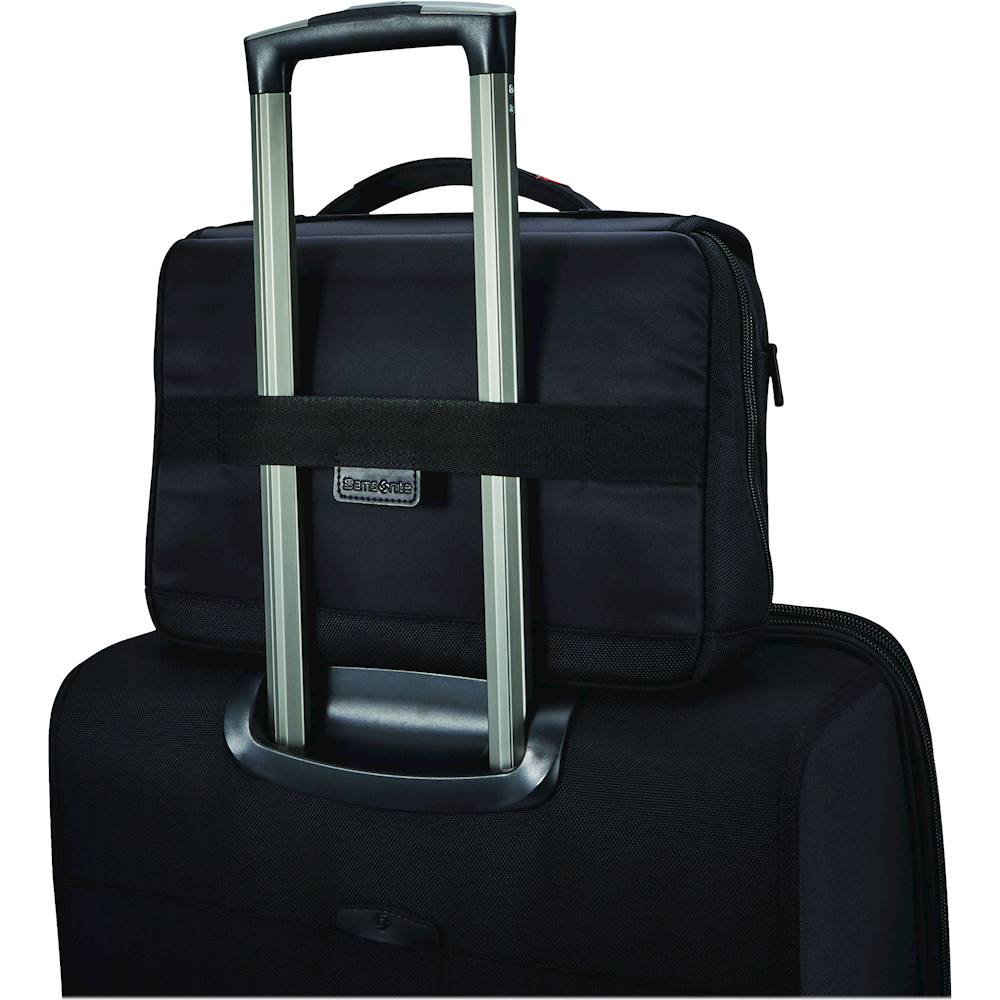 Samsonite Pro Slim Messenger Shoulder Bag for 13" Laptop Black Best Buy